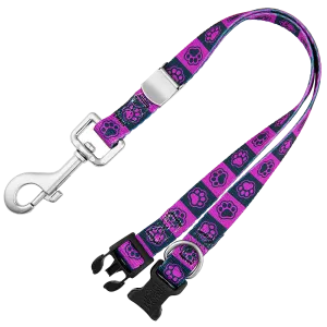 16" Polyester Loop Purple Checkers by Groom Loop