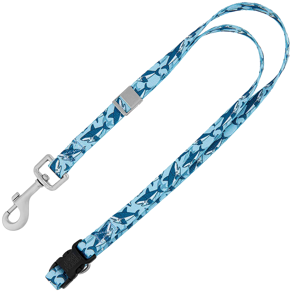 24" Polyester Loop Blue Sharks by Groom Loop