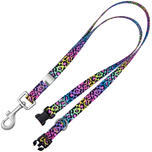 24" Polyester Loop Neon Leopard by Groom Loop