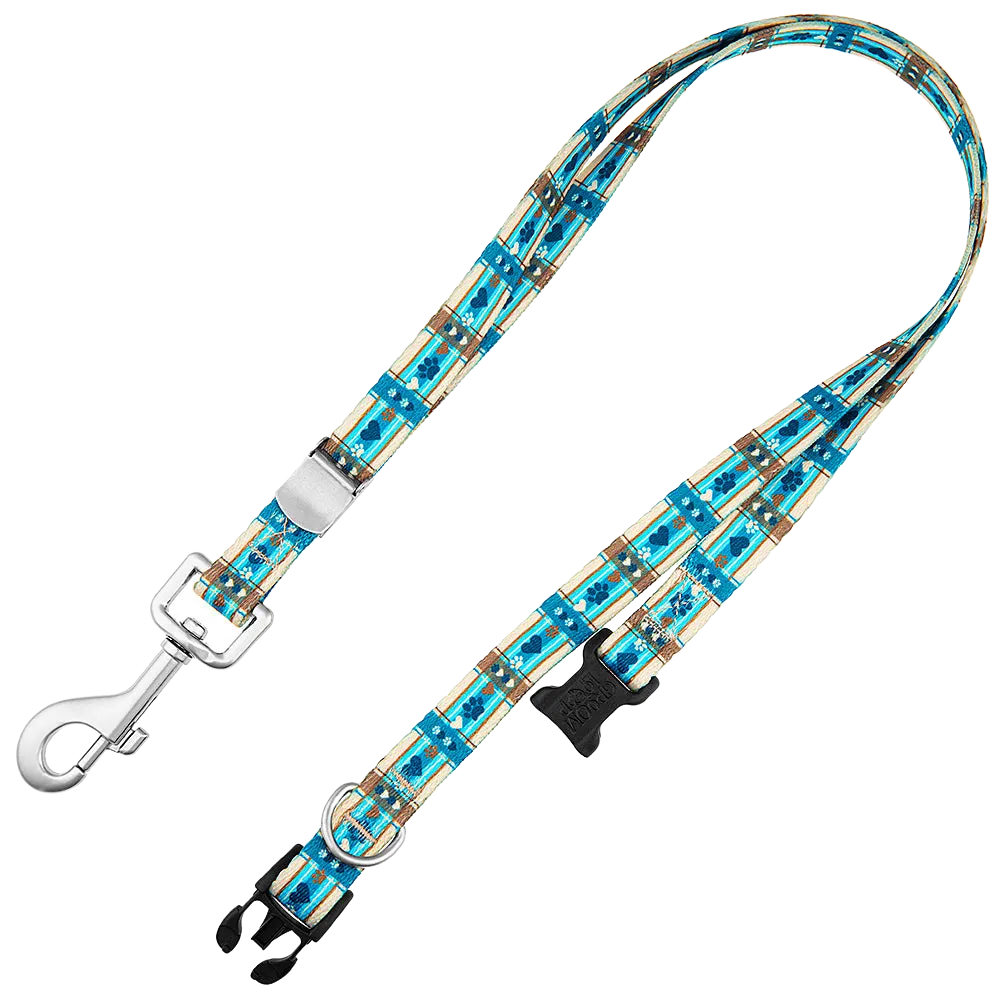 24" Polyester Loop Paws & Plaid by Groom Loop