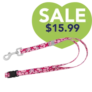24" Polyester Loop Pink Sharks by Groom Loop