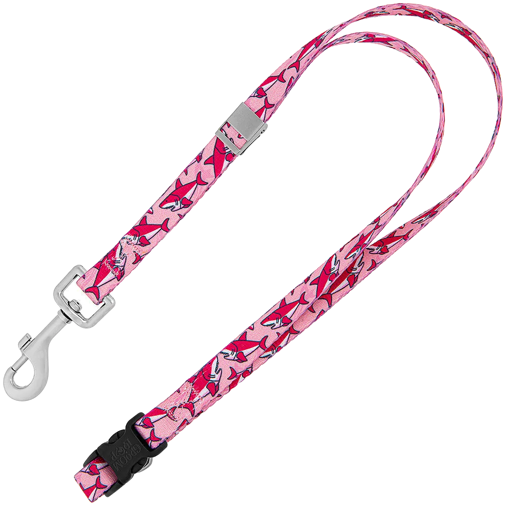 24" Polyester Loop Pink Sharks by Groom Loop