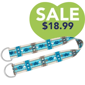 32" Belly Band Paws & Plaid by Groom Loop