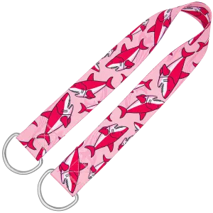 32" Belly Band Pink Shark by Groom Loop