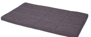 BUD'Z COMFORT FLAT DOG BED, GREY
