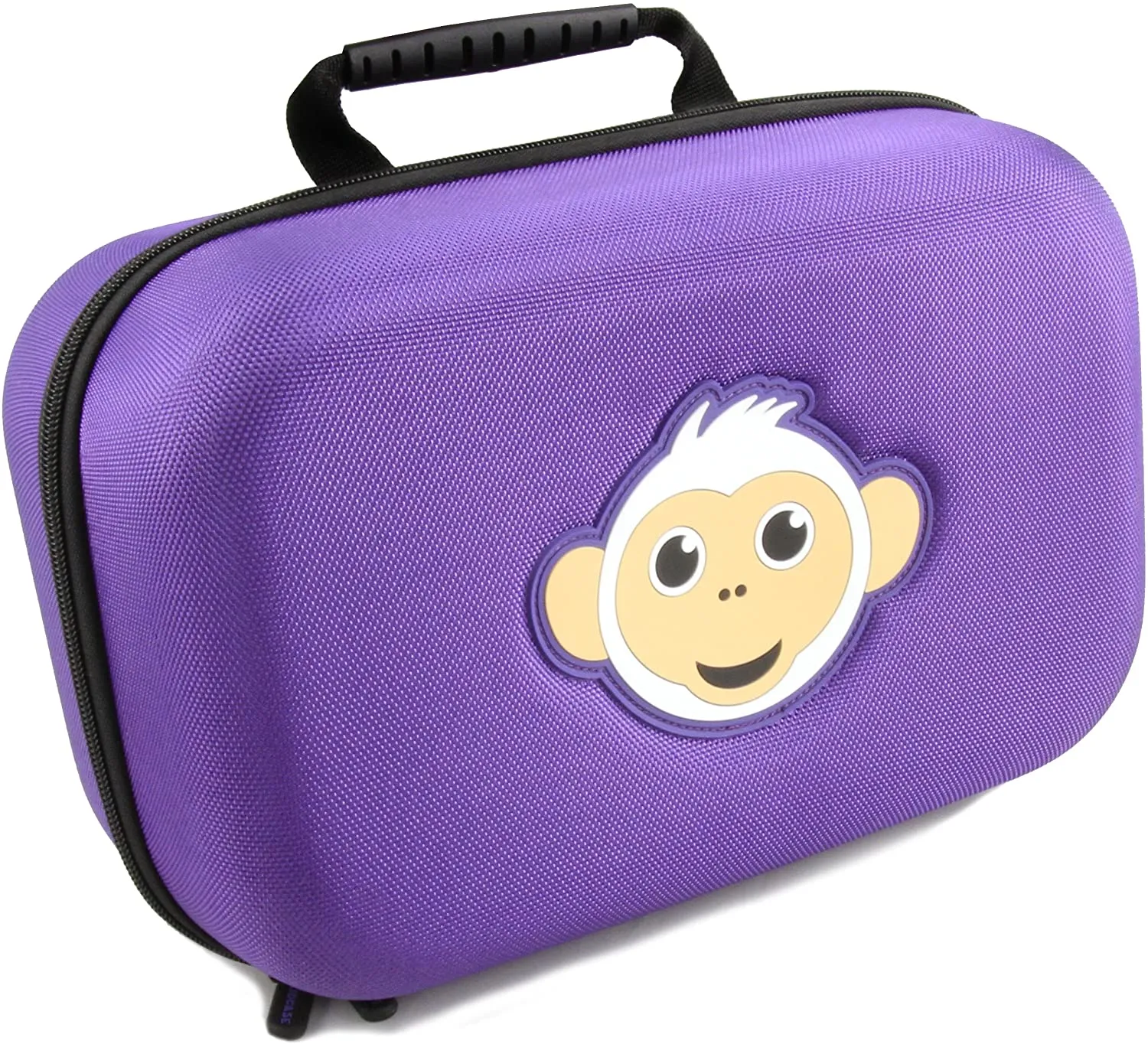 CASEMATIX Doll Travel Case Compatible with Rainbow High Dolls and Rainbow Surprise Hair Studio - Protective Carrier with Handle for Dolls