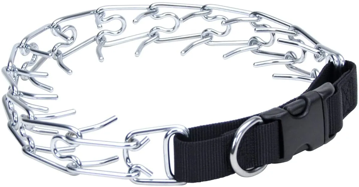 Coastal Quick Release Prong Collar with Nylon Buckle
