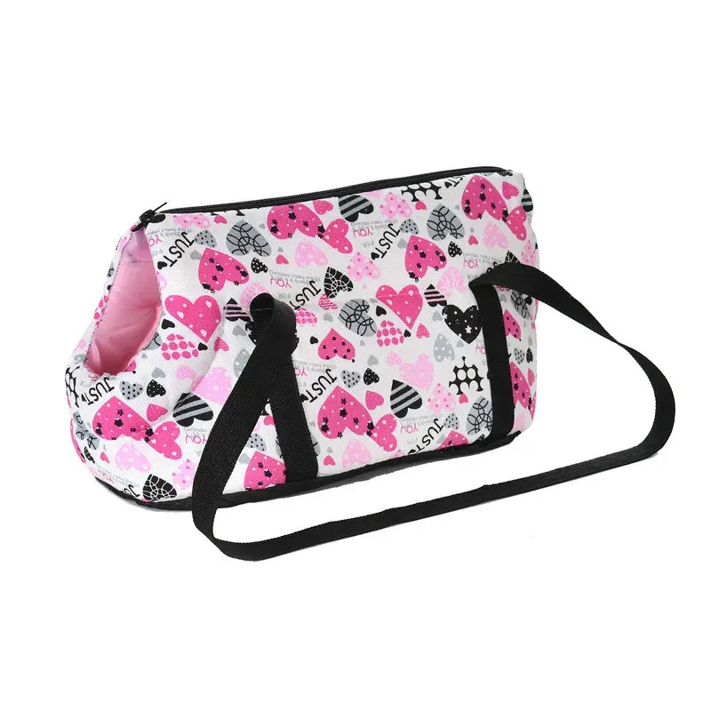 Cozy and Classic Pet Carrier: Stylish Outdoor Travel Backpack for Small Dogs, Cats, and Puppies - Perfect for Chihuahuas, Pugs, and On-the-Go Pet Adventures
