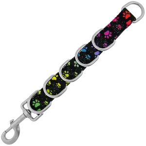 Extenders Rainbow Pretty Paws Regular Snap Single Sided by Groom Loop