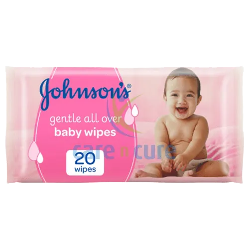 Johnson's Gentle Clensing Wipes 20 Pieces