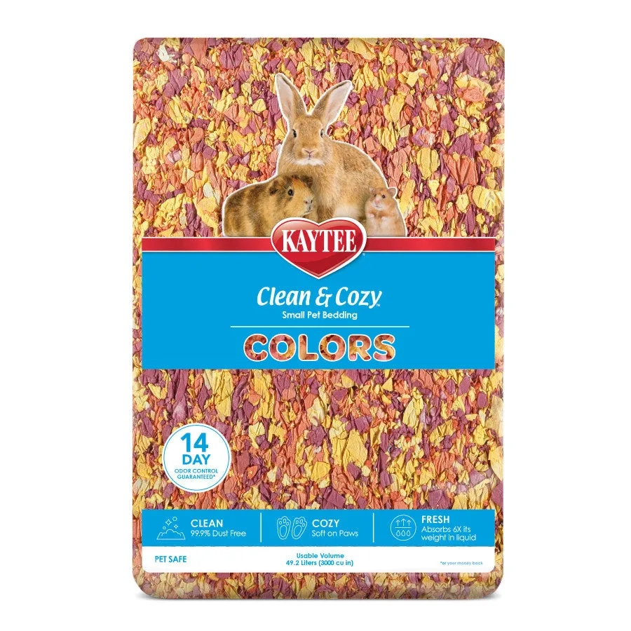Kaytee Clean & Cozy Colors Bedding Sunset, 1ea/49.2 l