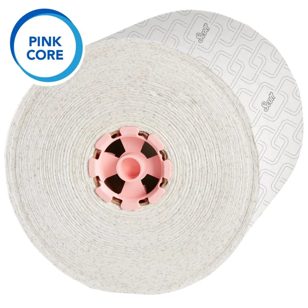 Kimberly Clark Scott Control Slimroll Towels, Pink Core