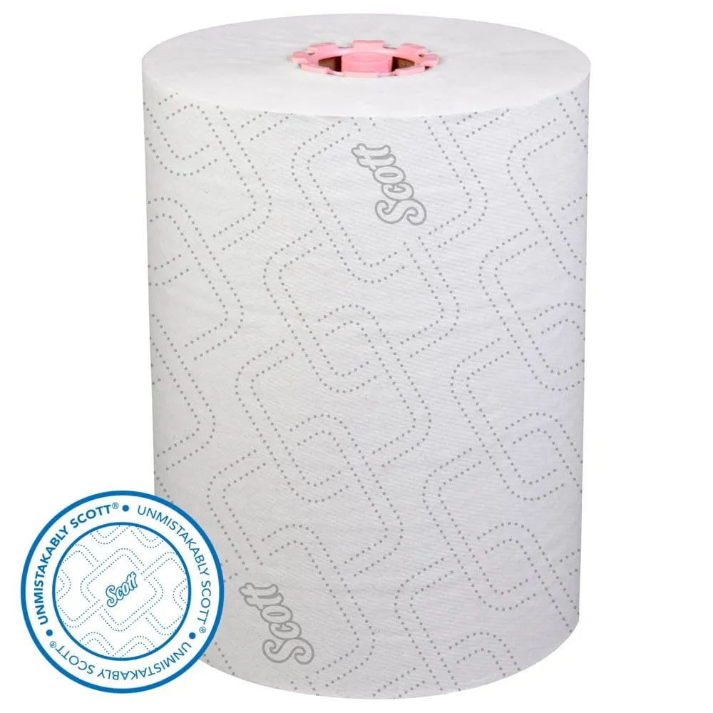 Kimberly Clark Scott Control Slimroll Towels, Pink Core