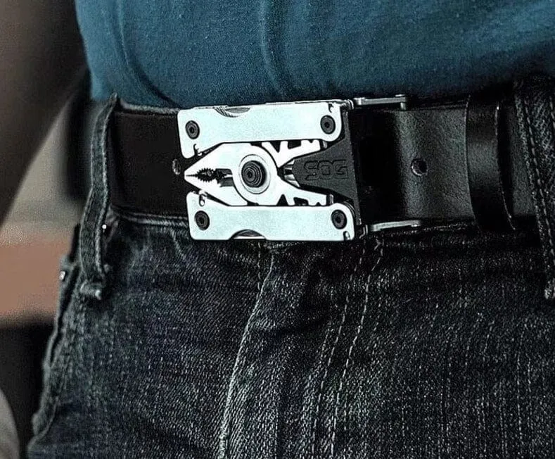 MacGyver Survival Multi-Tool Folding Belt
