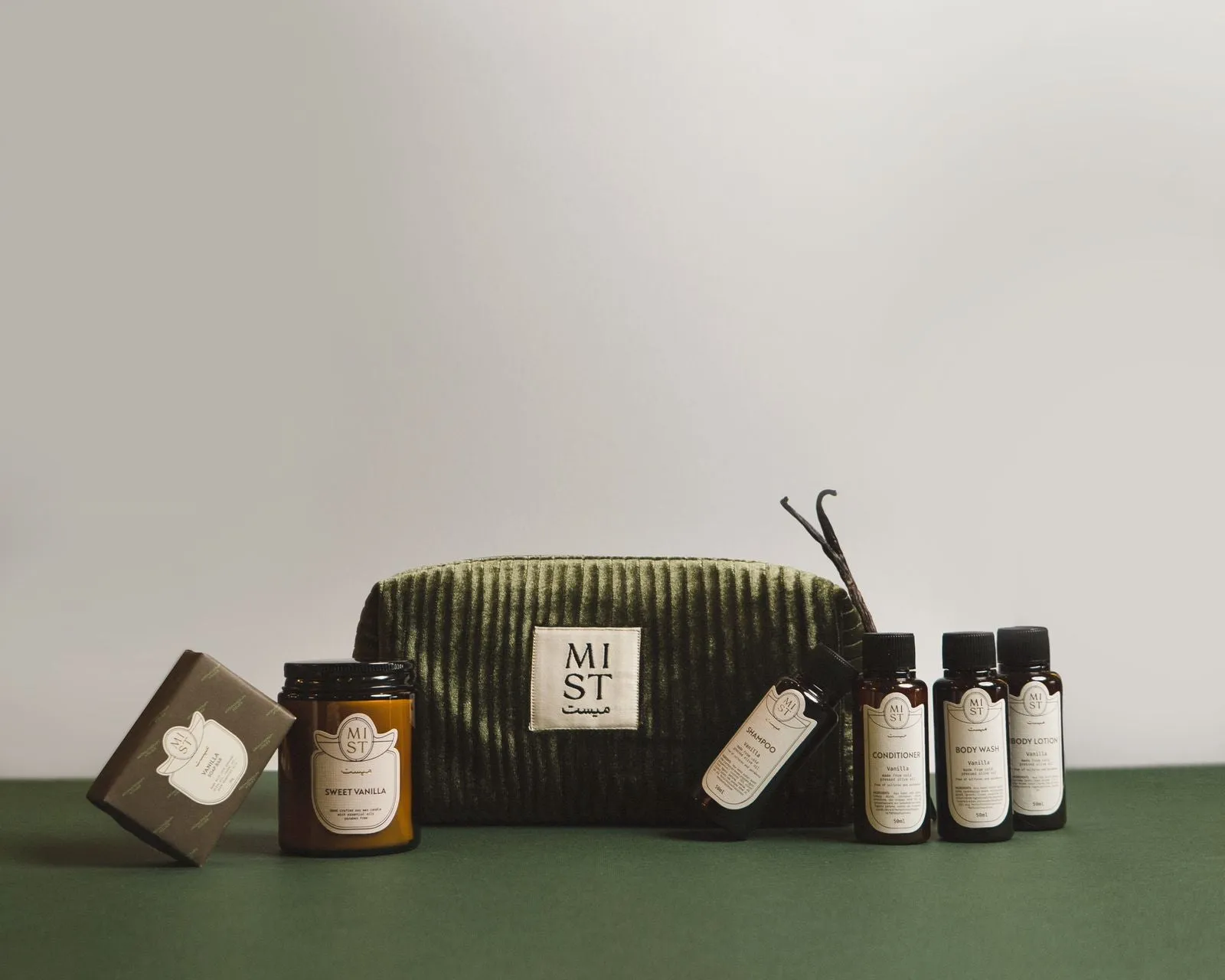 Mist Limited Edition Vanilla Travel Pouch