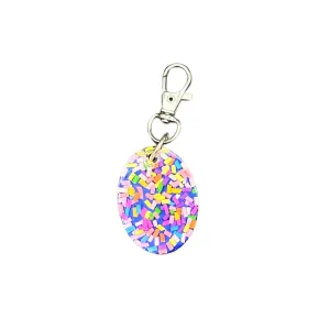 Pet ID Tag: Candy Sprinkled Smart QR Pet ID Tag for Cats & Dogs