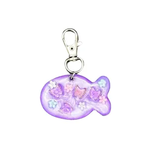Pet ID Tag: Colorful Fish Smart QR Pet ID Tag for Cats & Dogs