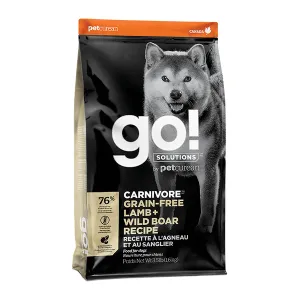 Petcurean Go! Dog Food Carnivore - Grain Free Lamb & Wild Boar Recipe 3.5lb
