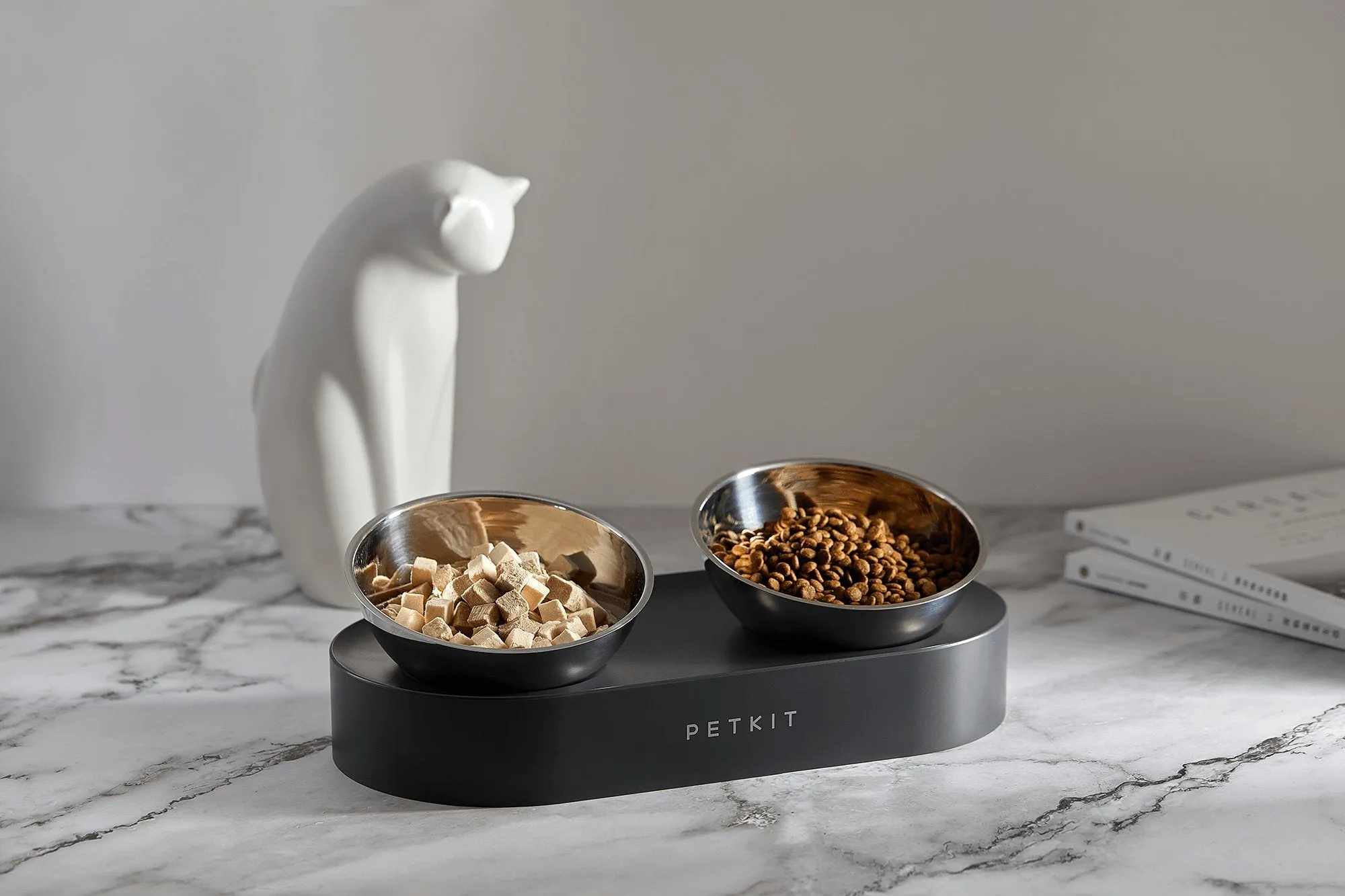 Petkit Fresh Nano - 15° Adjustable Feeding Metal Dual Bowl