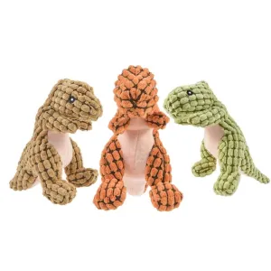 Plush Dinosaur Toy for Dogs & Cats – Interactive & Chewable