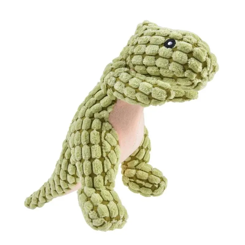 Plush Dinosaur Toy for Dogs & Cats – Interactive & Chewable