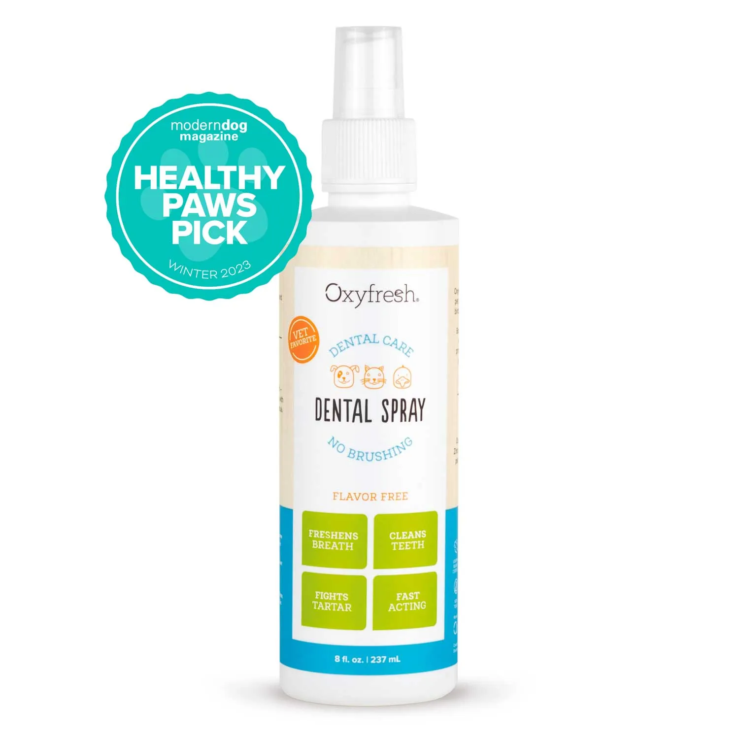 Premium Pet Dental Spray - Fastest Way to Eliminate Pet Bad Breath