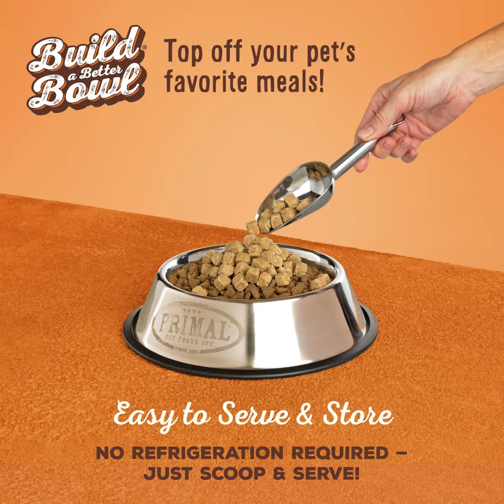 Primal Beef Cupboard Cuts Dog & Cat Topper