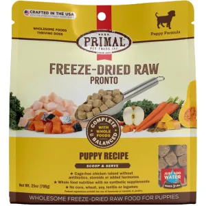 Primal Canine Puppy Formula Freeze-Dried Pronto