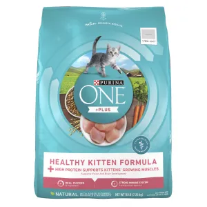 Purina ONE  Plus Healthy Kitten Dry Cat Food