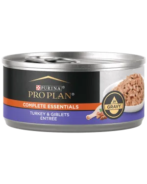 Purina Pro Plan Complete Essentials Turkey & Giblets Entrée In Gravy Wet Cat Food