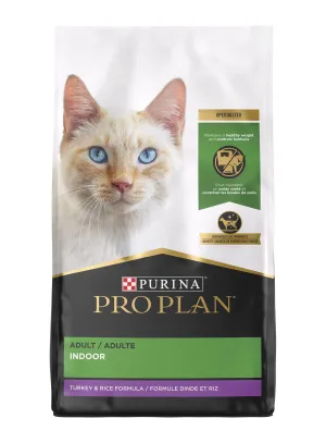 Purina Pro Plan Focus Indoor Care Turkey & Rice Formula Dry Cat Food