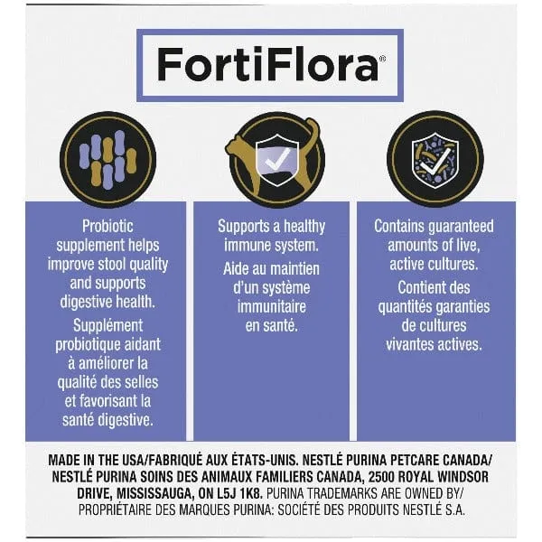 Purina Pro Plan Veterinary Supplements FortiFlora: Powdered Probiotic Supplement for Cats