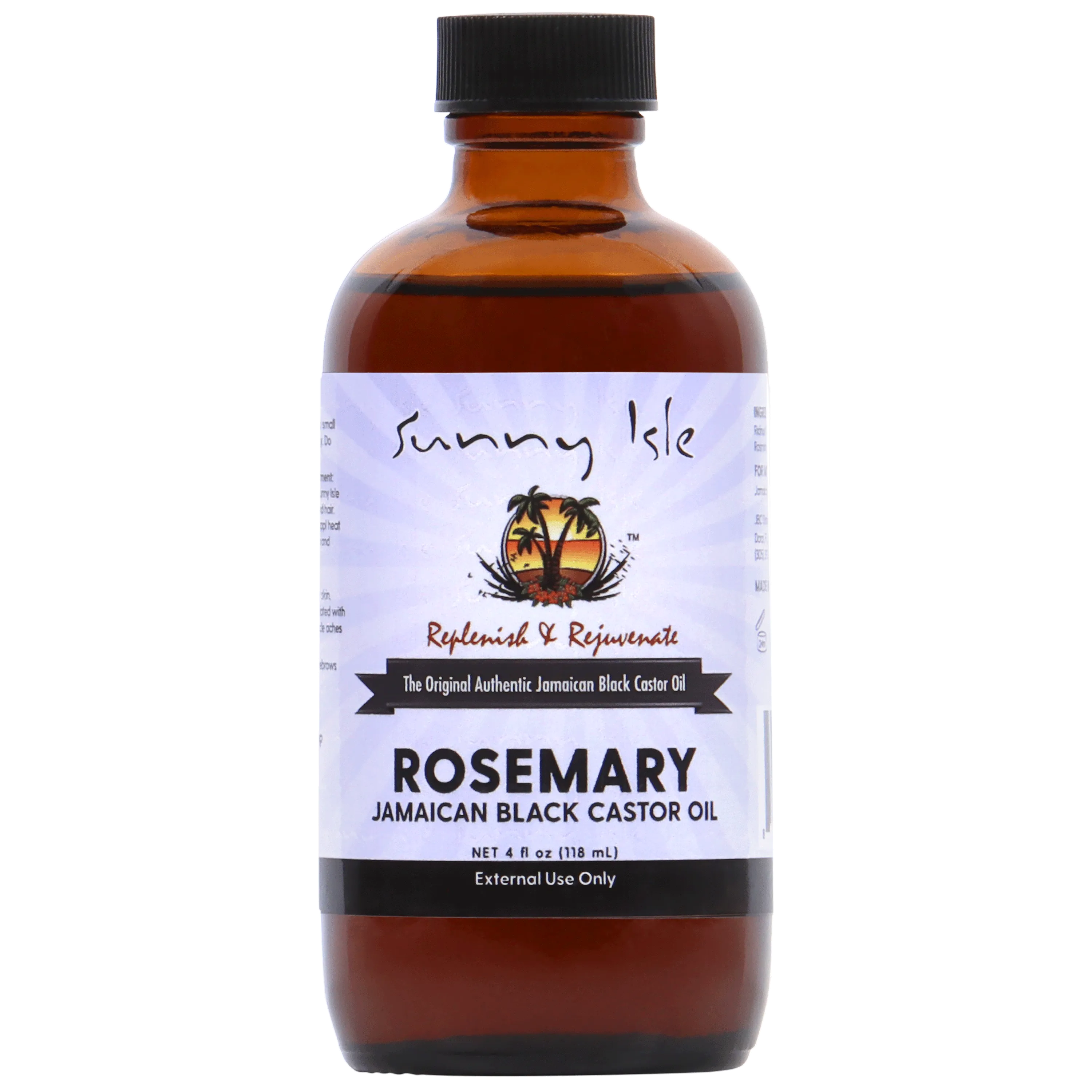 Sunny Isle Rosemary Jamaican Black Castor Oil 4oz