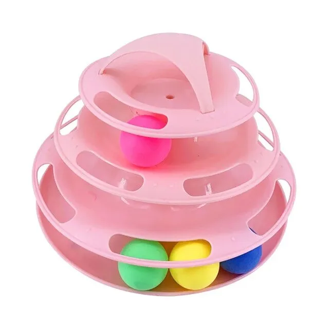 Tower Tracks Disc Cat Toy